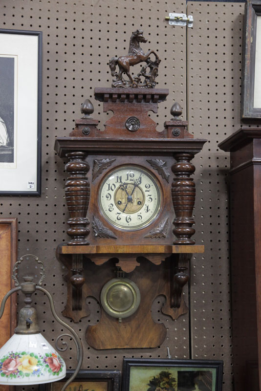 GERMAN WALL CLOCK. Eight day 