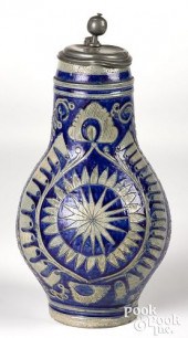 GERMAN WESTERWALD STONEWARE FL