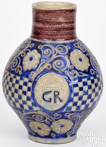 GERMAN WESTERWALD STONEWARE JUG,