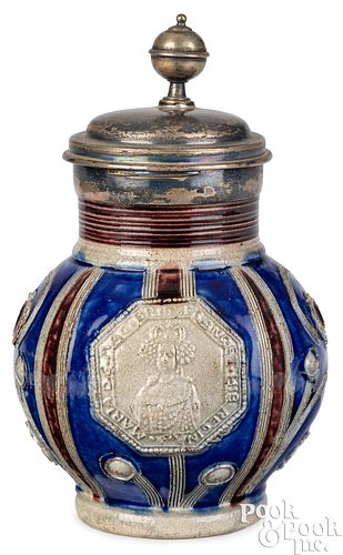 GERMAN WESTERWALD STONEWARE JUG,