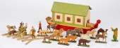 GERMAN WOODEN NOAH&#039;S ARK<