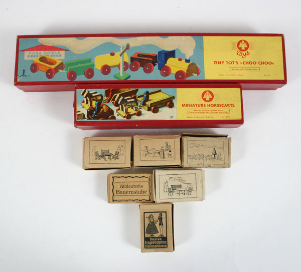 German wooden toys; Erzgebirge