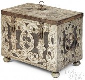 GERMAN WROUGHT IRON OVERLAY LO
