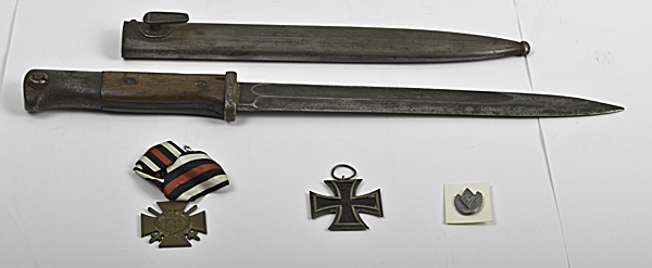 German WWI and WWII Bayonet And