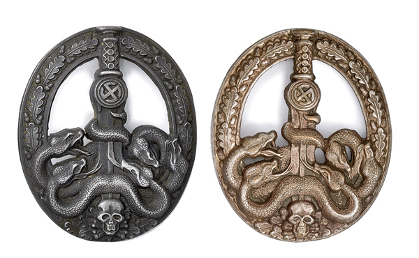 German WWII Anti-Partisan Badges