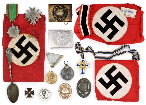 German WWII Assorted Militaria