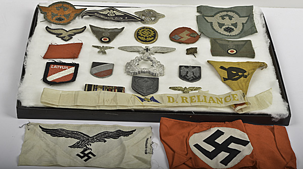 German WWII Colth And Metal