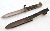 GERMAN WWII HJ KNIFE & SCABBAR