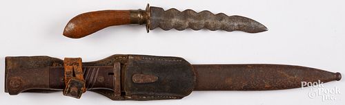 GERMAN WWII K98 BAYONET, WITH