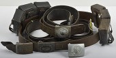 German WWII MIlitary Belts and