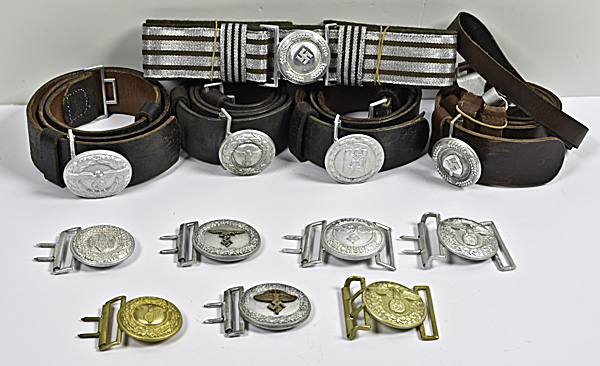 German WWII Officer Belts and