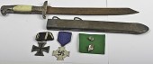German WWII Rad Officers Parts