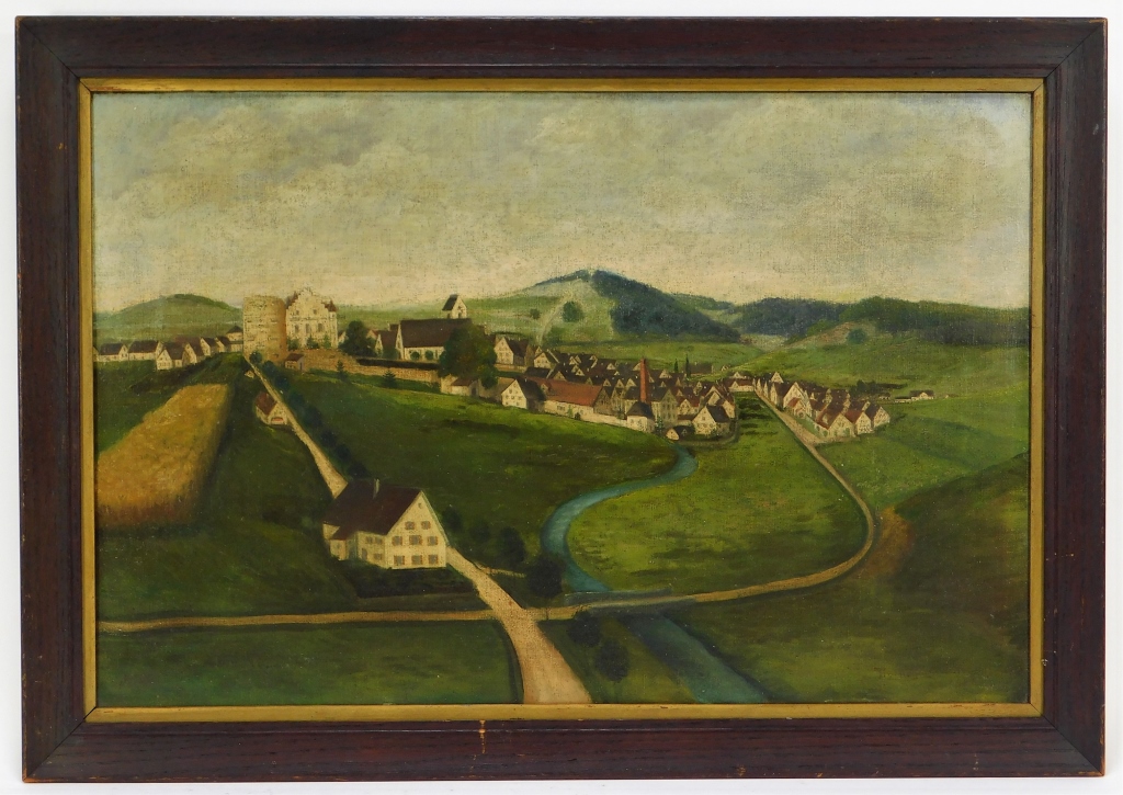 GERMANIC VILLAGE OVERLOOK LANDSCAPE