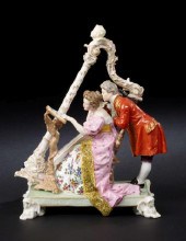 Germano-Bohemian Porcelain Gro