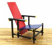 GERRIT RIETVELD BAUHAUS RED BL