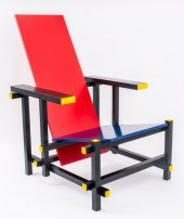 GERRIT RIETVELD DE STIJL RED B