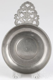 GERSHOM JONES PEWTER PORRINGER