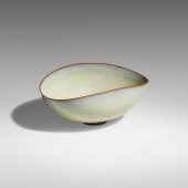 Gertrud and Otto Natzler. Oval