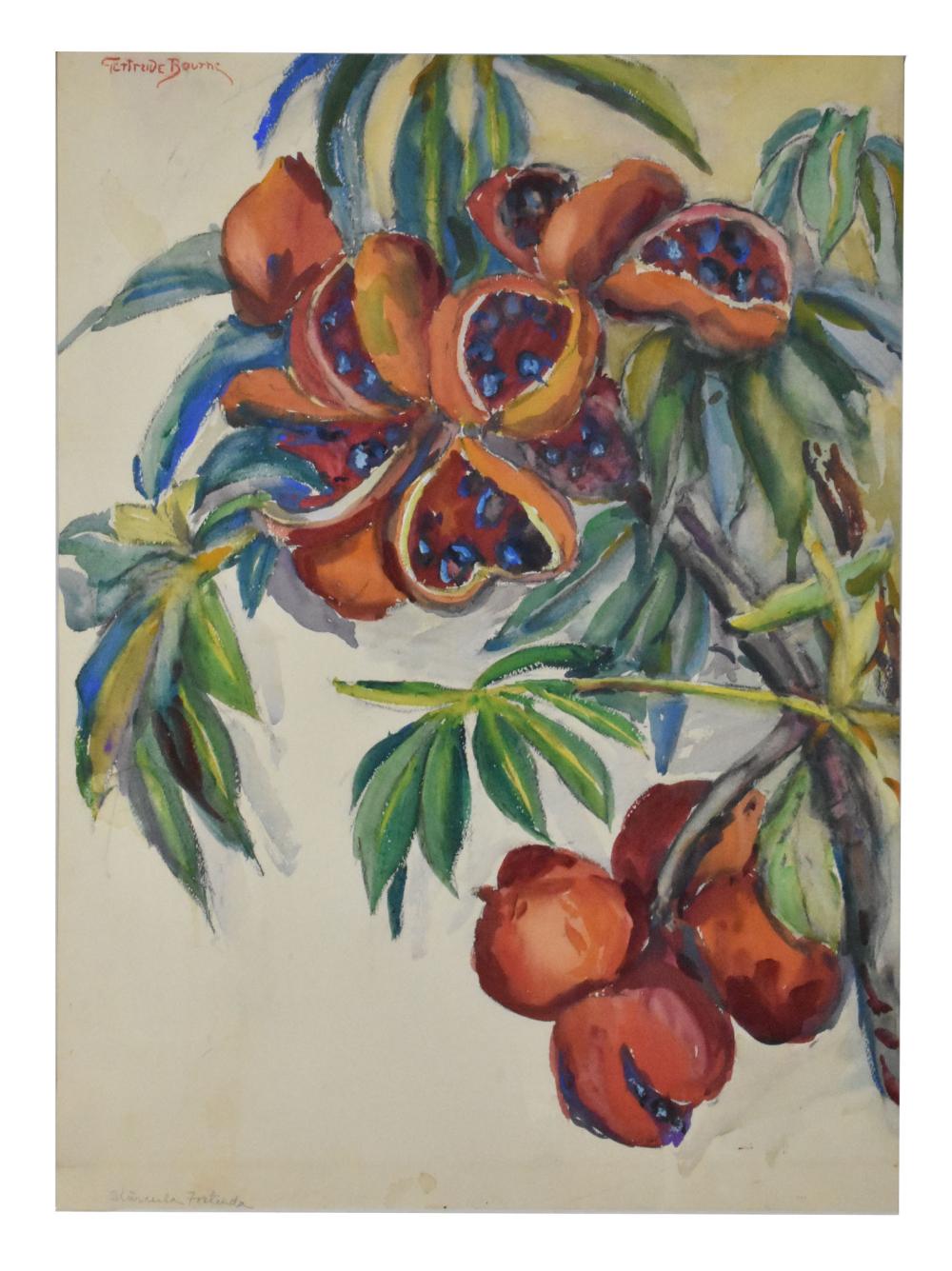 GERTRUDE BOURNE (AMERICAN,