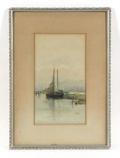 GERTRUDE DORGAN PAINTING, SAIL