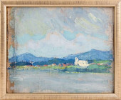GERTRUDE FISKE &QUOT;TOWN ON T