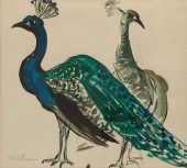 GERTRUDE FREYMAN WATERCOLOR OF