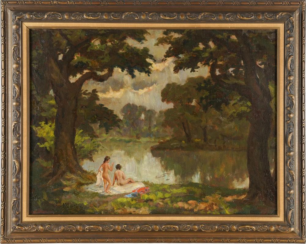 GEZA ZAHONYI (B. 1889): LANDSCAPE