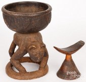 GHANA AFRICAN CARVED BOWLGhana