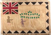 GHANA ASAFO FLAG DEPICTING THE