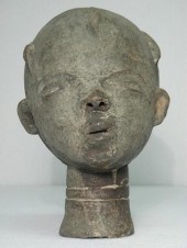 Ghanaian terracotta burial rel