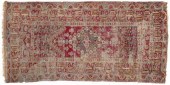 Ghiordes rug, central medallio
