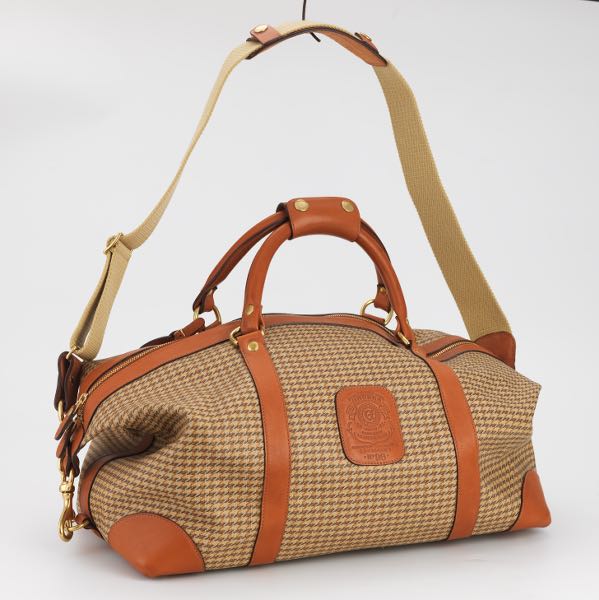 GHURKA CANVAS DUFFLE BAG 9" x 18" x