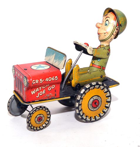 GI JOE TIN WIND-UPA working GI
