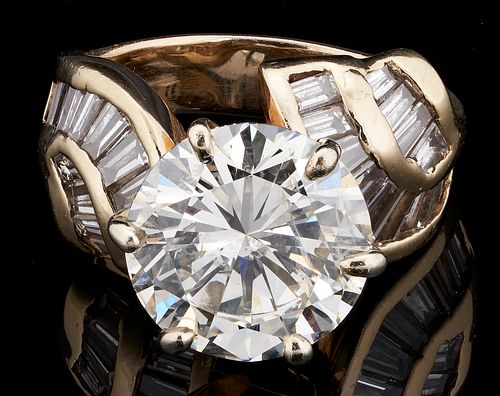 GIA 5.09 CARAT DIAMOND