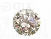 GIA CERTIFIED 1.59CT ROUND BRI