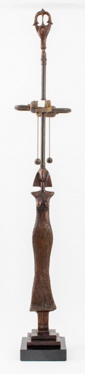 GIACOMETTI MANNER BRONZE FIGUR