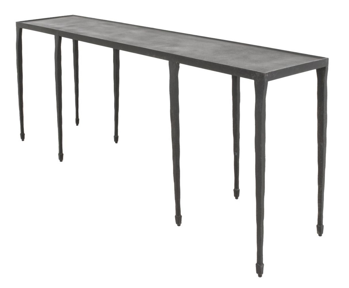 GIACOMETTI MANNER CAST IRON CONSOLE
