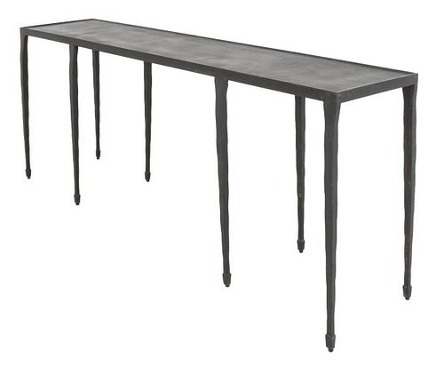 GIACOMETTI MANNER CAST IRON CONSOLE