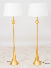 GIACOMETTI STYLE MODERN GILT F