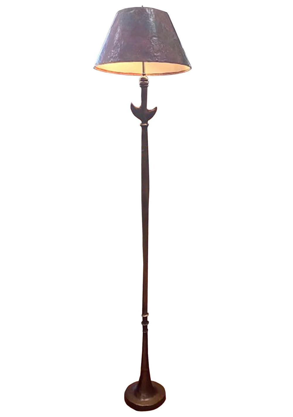 GIACOMETTI STYLE WOOD FLOOR