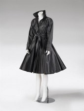 Gianfranco Ferre gunmetal silk