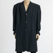 GIANNI VERSACE BLACK FLORAL CR
