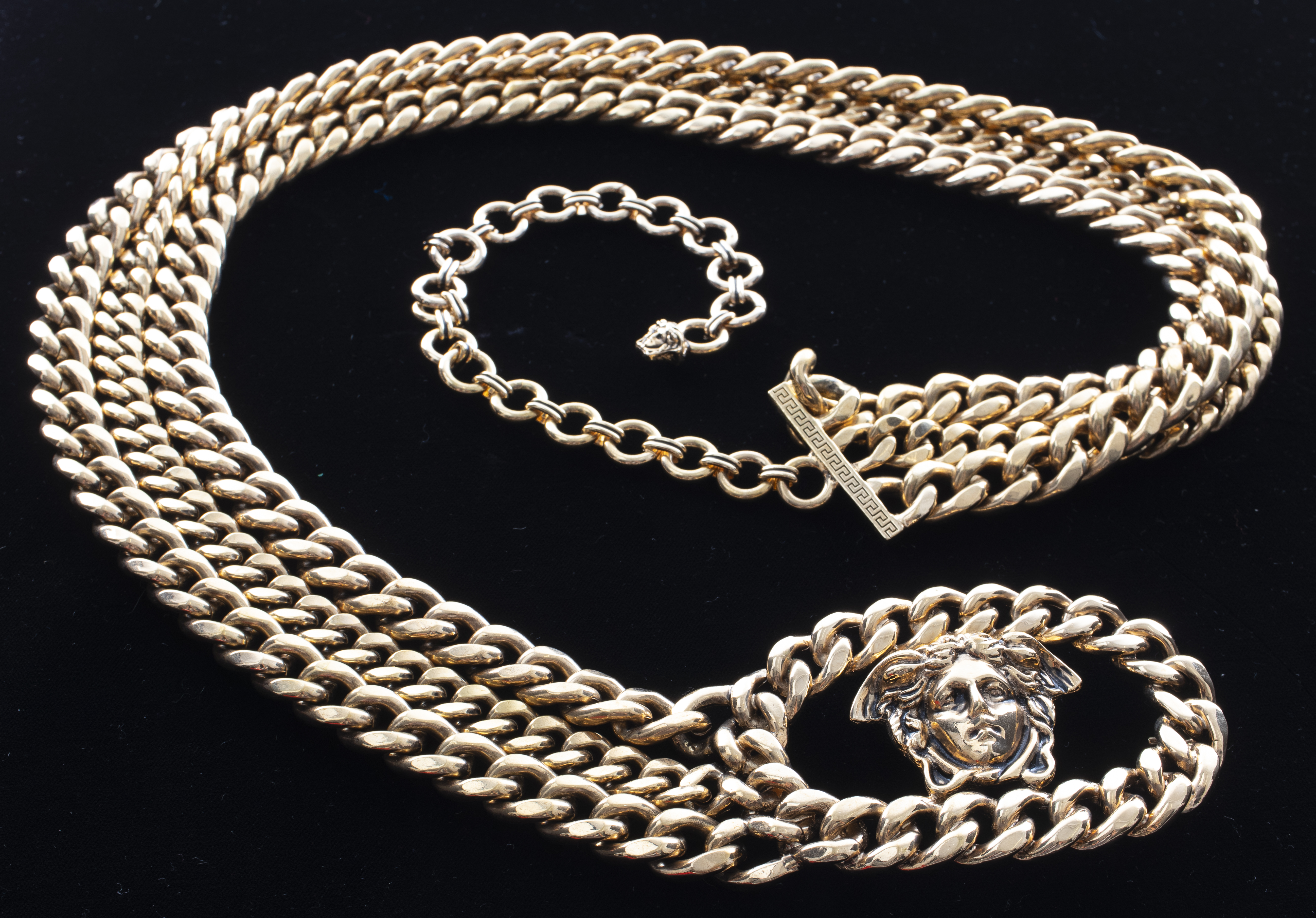 GIANNI VERSACE CHAIN-LINK W