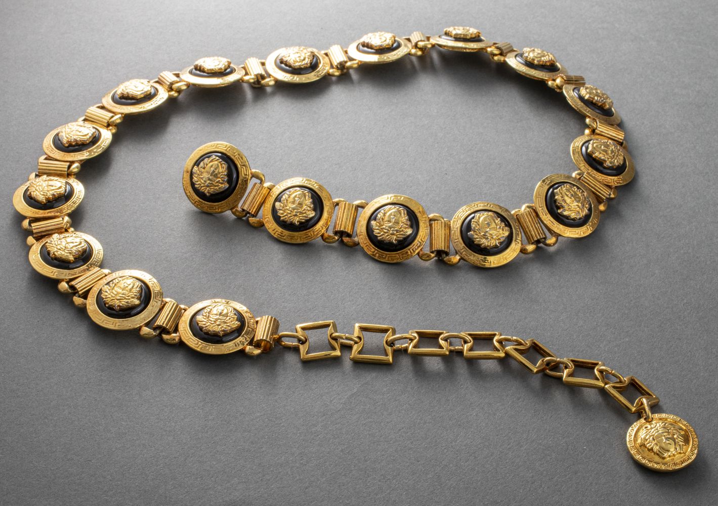 GIANNI VERSACE GOLD-TONE "MEDUSA"