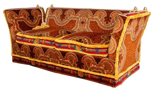 GIANNI VERSACE UPHOLSTERED KNOLE