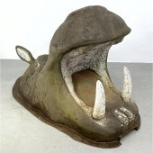 Giant Fiberglass Hippopotamus