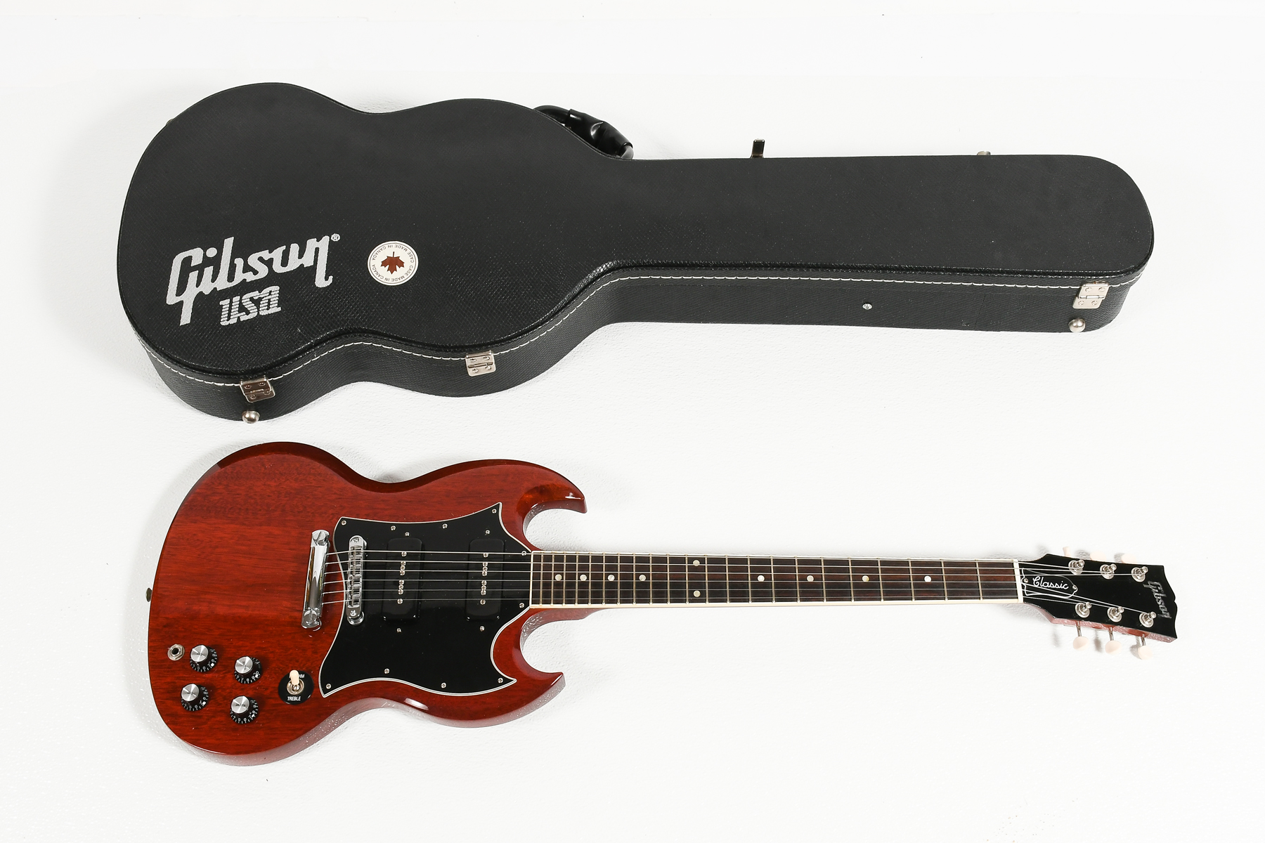 GIBSON SG CLASSIC GUITAR IN A