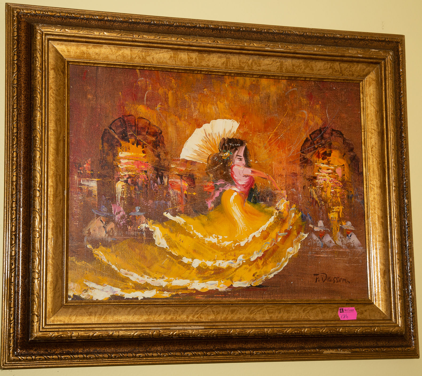 GICLEE OF A FLAMENCO DANCER Sight