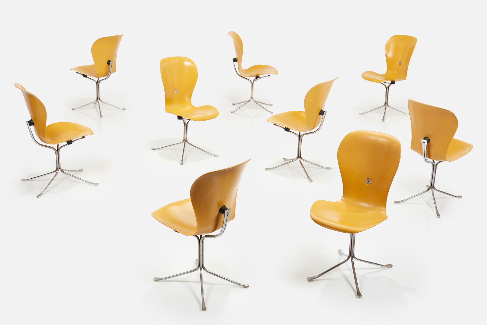 GIDEON KRAMER, 'ION' SIDE CHAIRS
