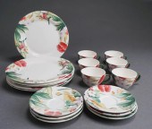 GIEN 'VOLUPTE' PORCELAIN 18-PI